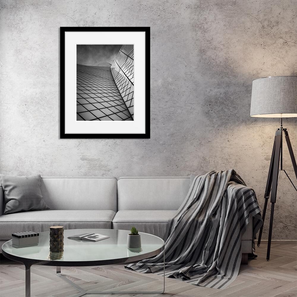 Opera House Sails Black & White Print - Image 4